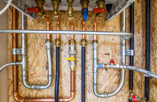 Commercial Plumbing - Finished Bathroom