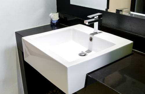 Commercial Plumbing - Finished Bathroom
